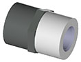 Sch80 PVC - Female Adapter - Slip x FNPT